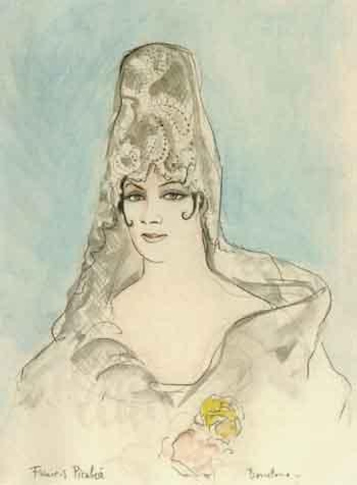Espagnole a la mantille by Francis Picabia