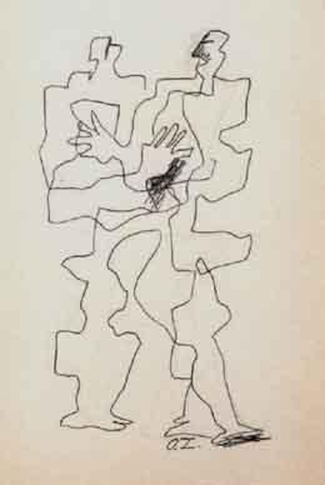 Deux personnages by Ossip Zadkine