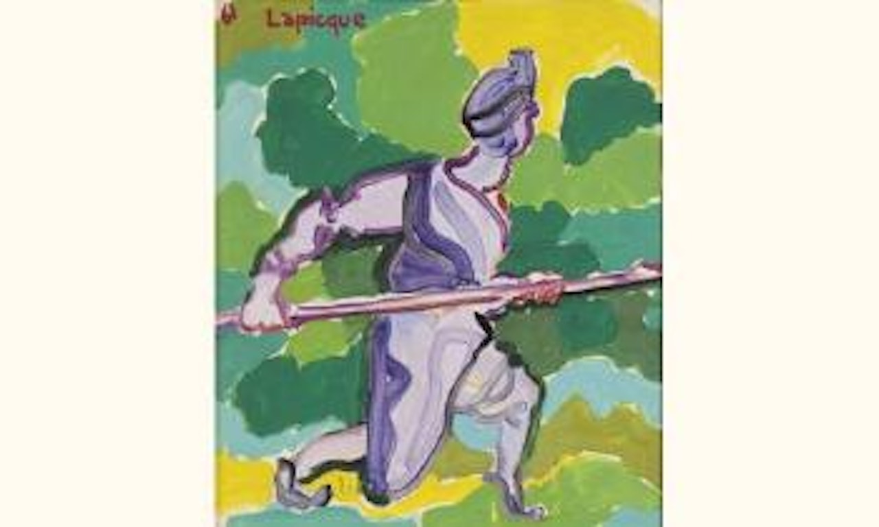 Chasse au tigre by Charles Lapicque