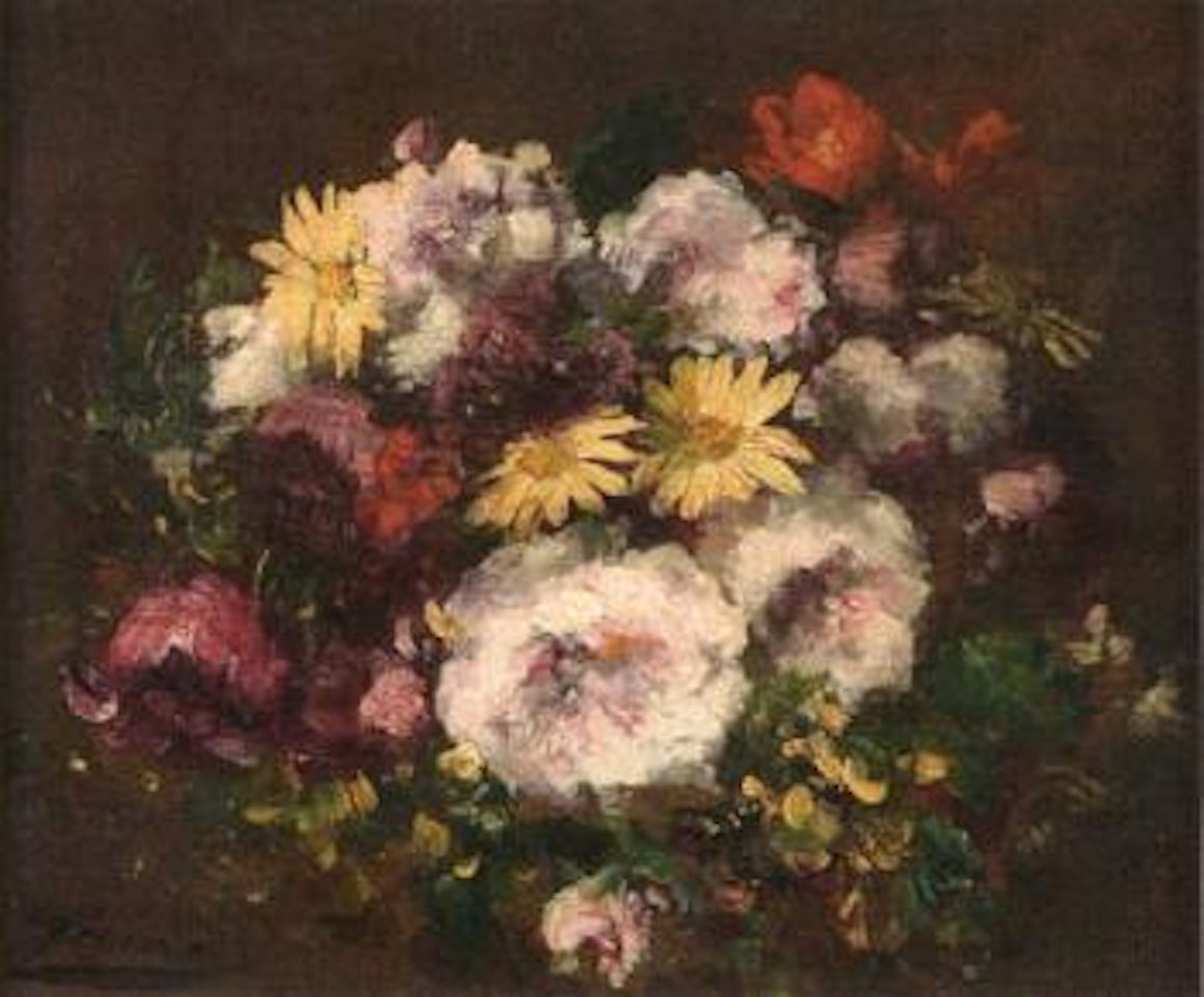 Jetee de fleurs by Félix Ziem