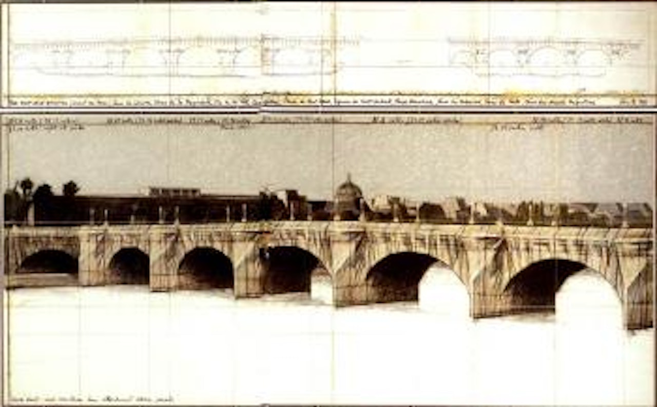 Le Pont Neuf wrapped by Christo
