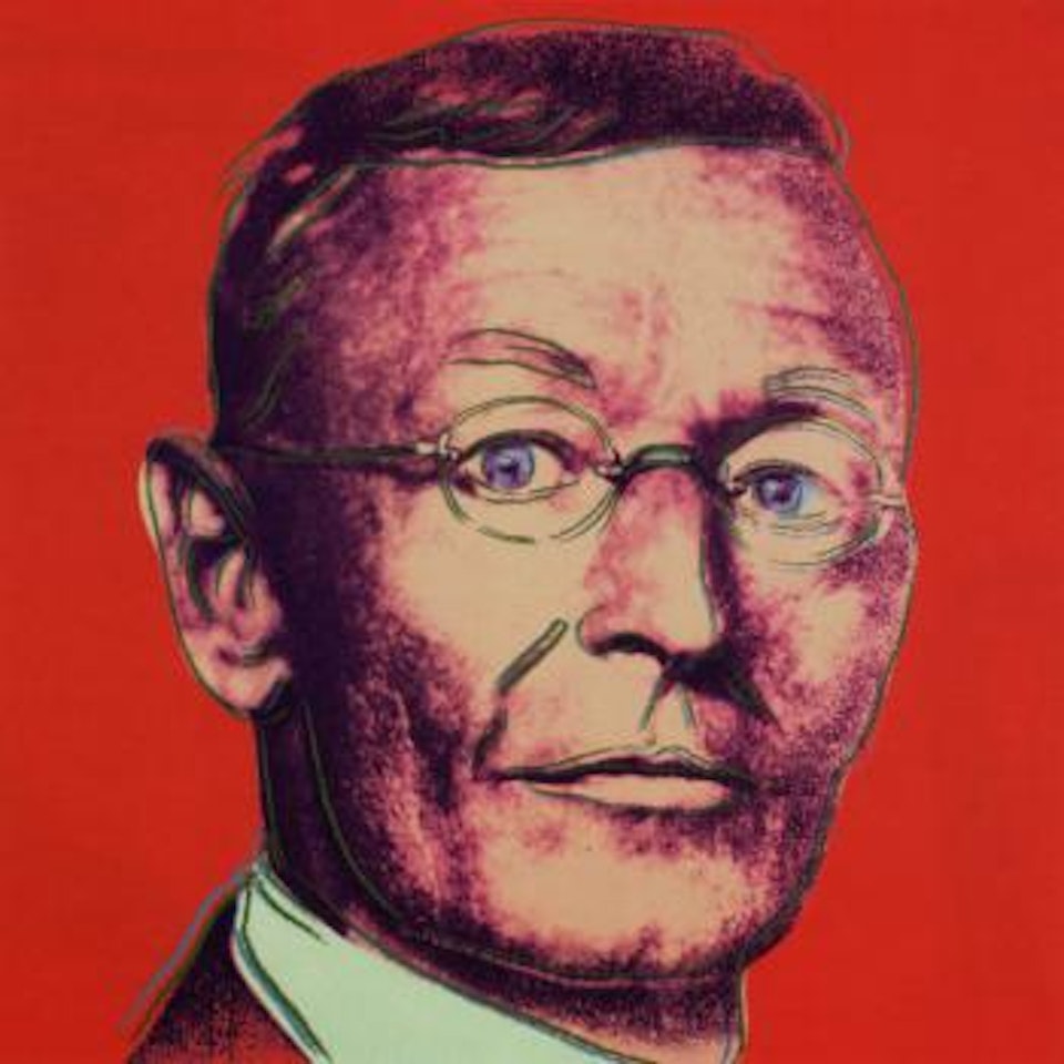 Hermann Hesse by Andy Warhol