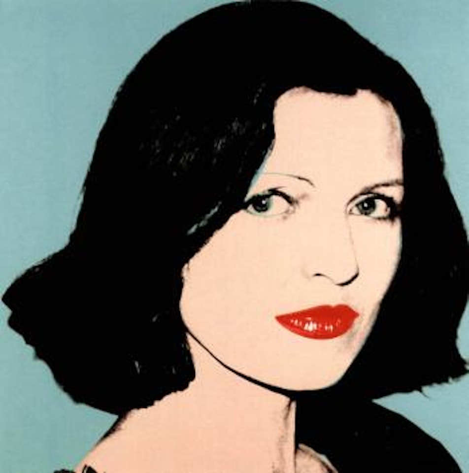 Society portrait by Andy Warhol