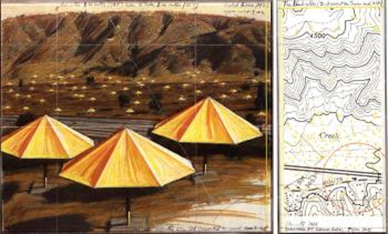 The umbrellas by Christo