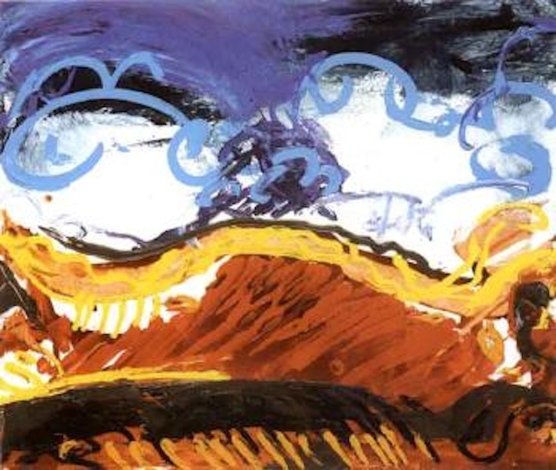 Landscape by Mario Schifano