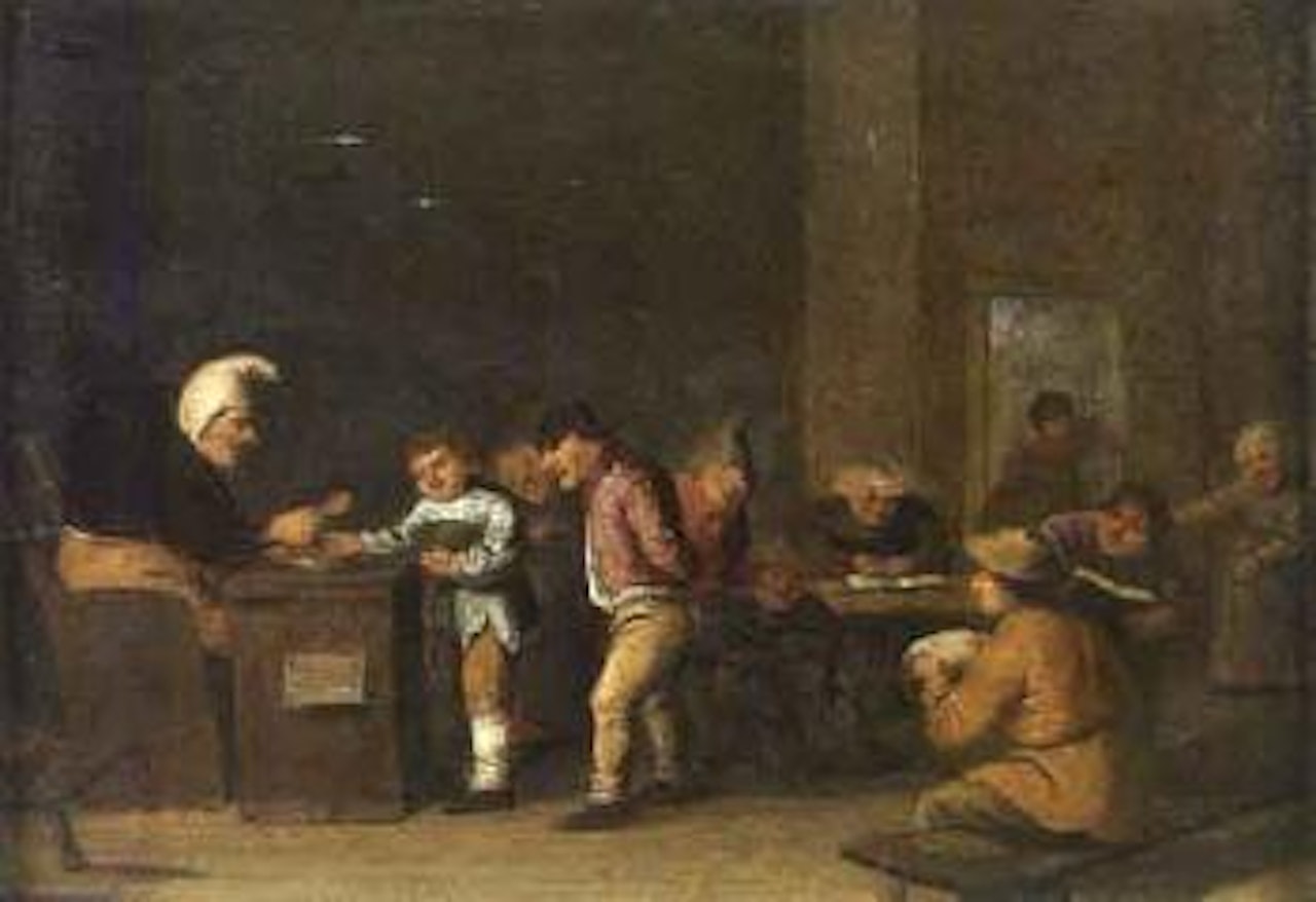Maitre d'ecole by Egbert van Heemskerk III