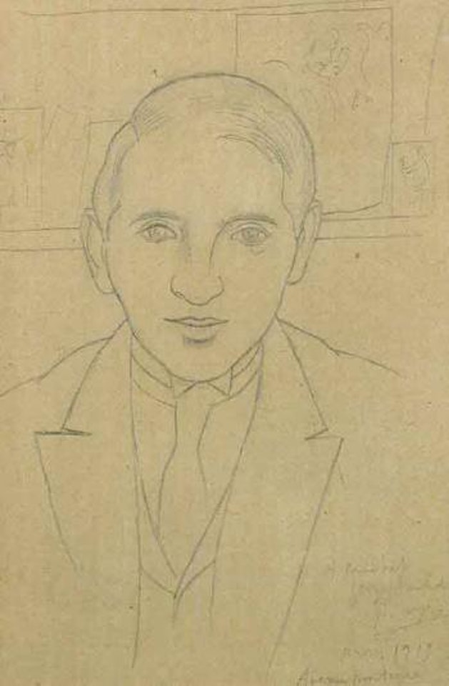 Portrait de Michel Georges-Michel by Pablo Picasso