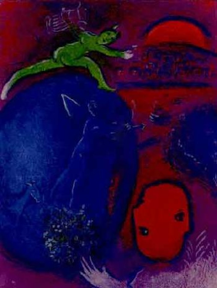 Lamon's and Dryas's dream by Marc Chagall