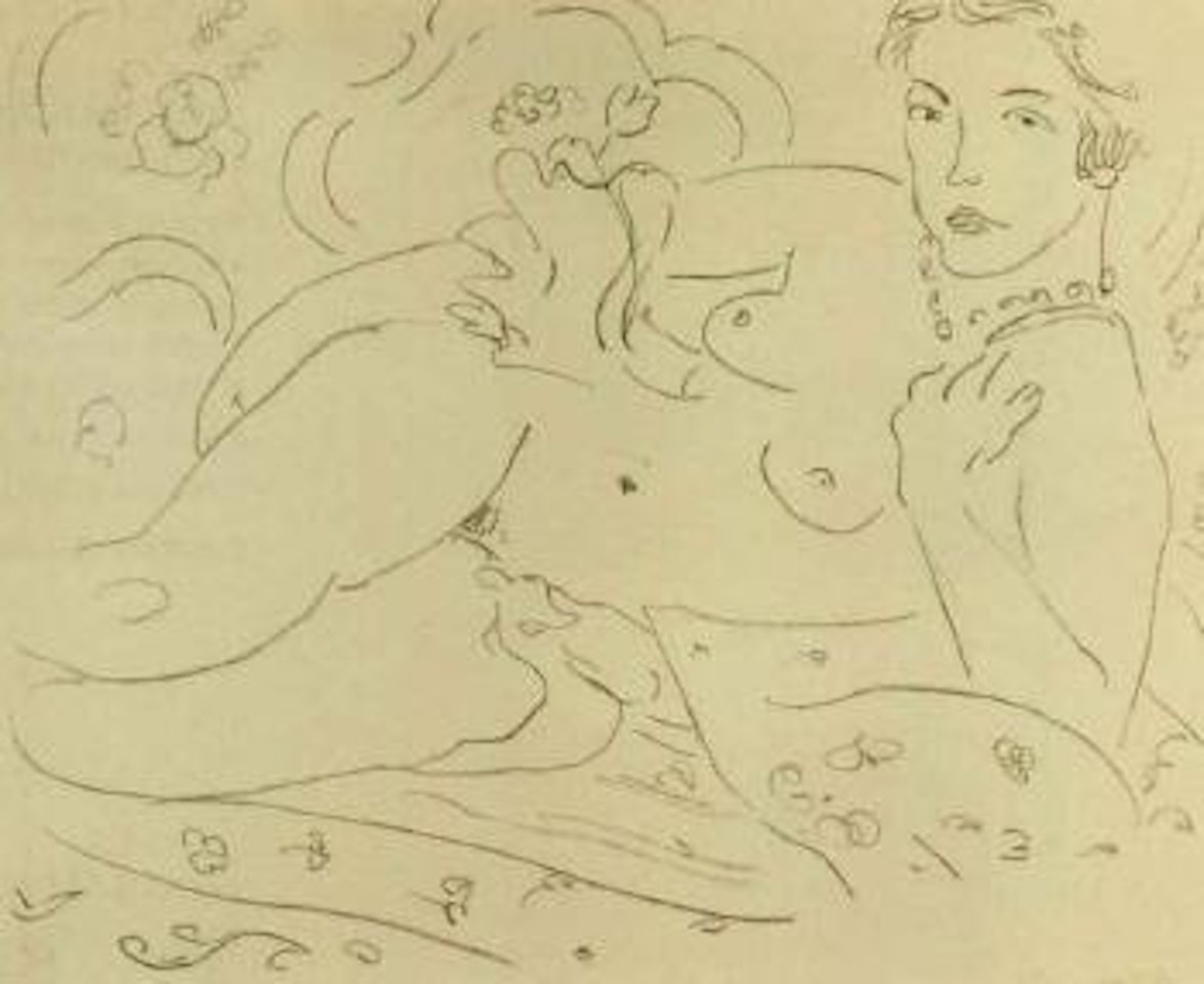 Nu, main gauche pres de l'epaule by Henri Matisse