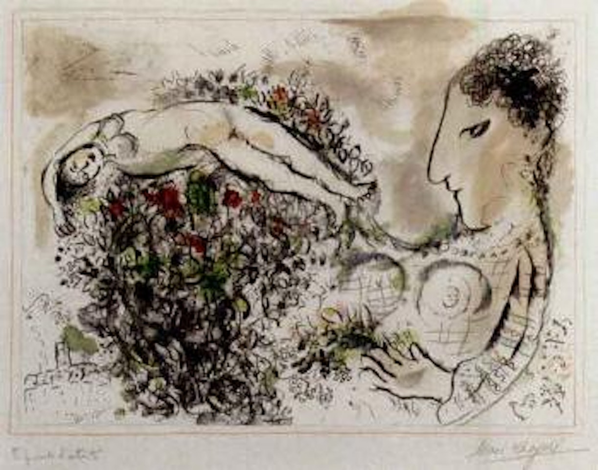 The small nude by Marc Chagall
