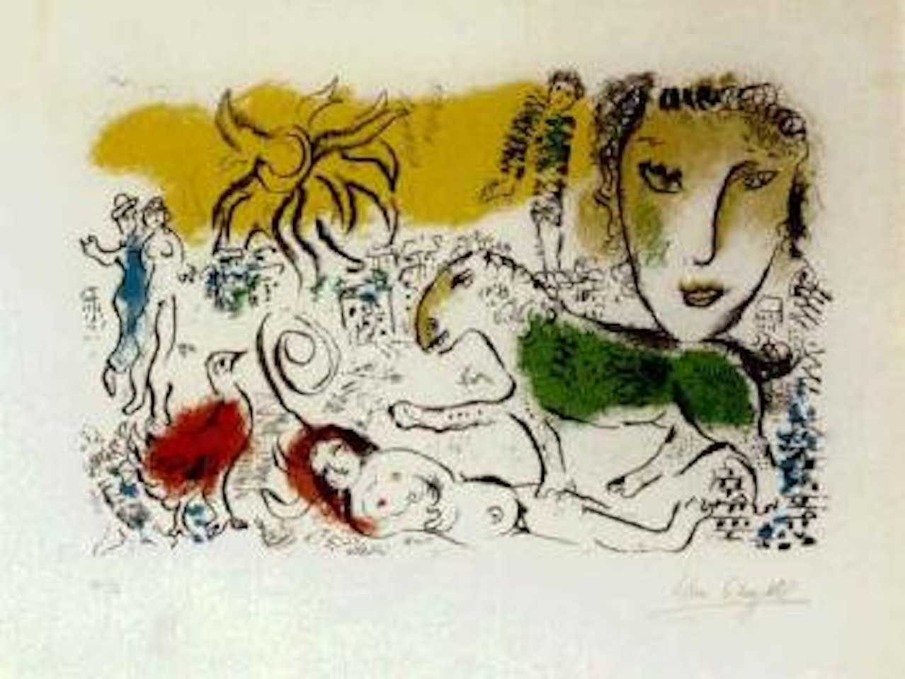 XXieme siecle by Marc Chagall