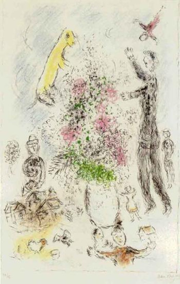 Lilac by Marc Chagall