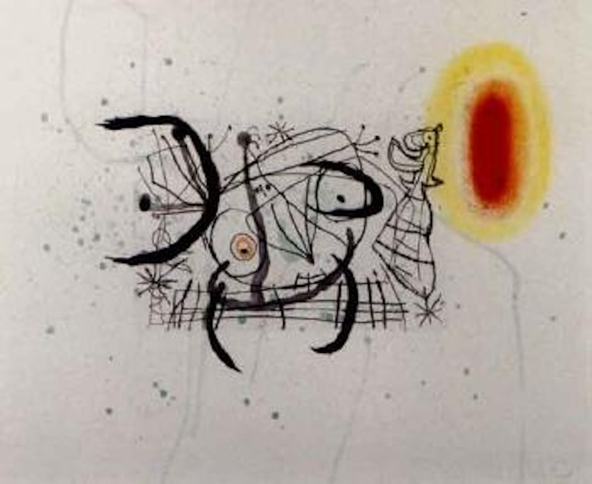 Fissures by Joan Miró