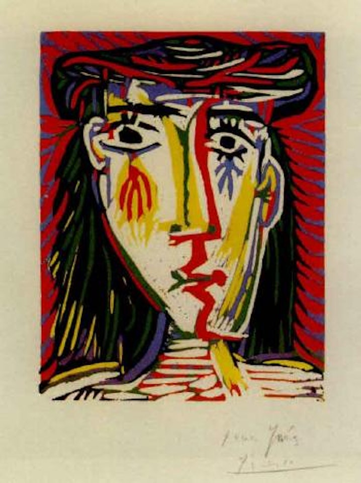 Femme au chapeau by Pablo Picasso