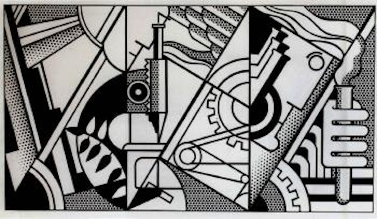 Peace through chemistry III by Roy Lichtenstein