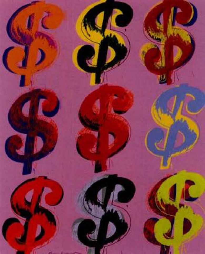 Dollar by Andy Warhol