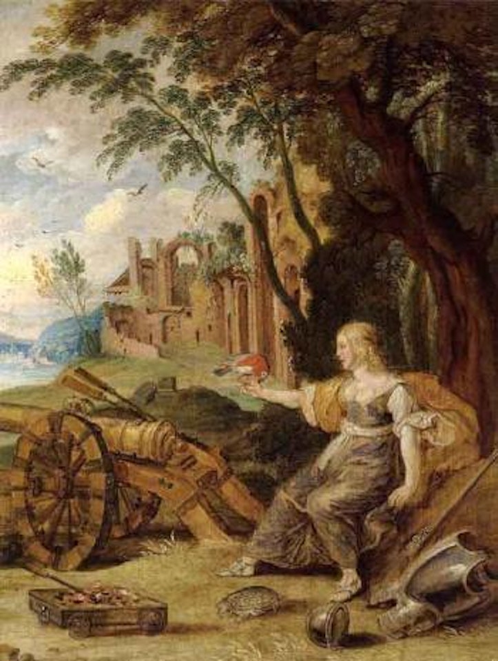 Allegory of war by Jan Brueghel the Younger