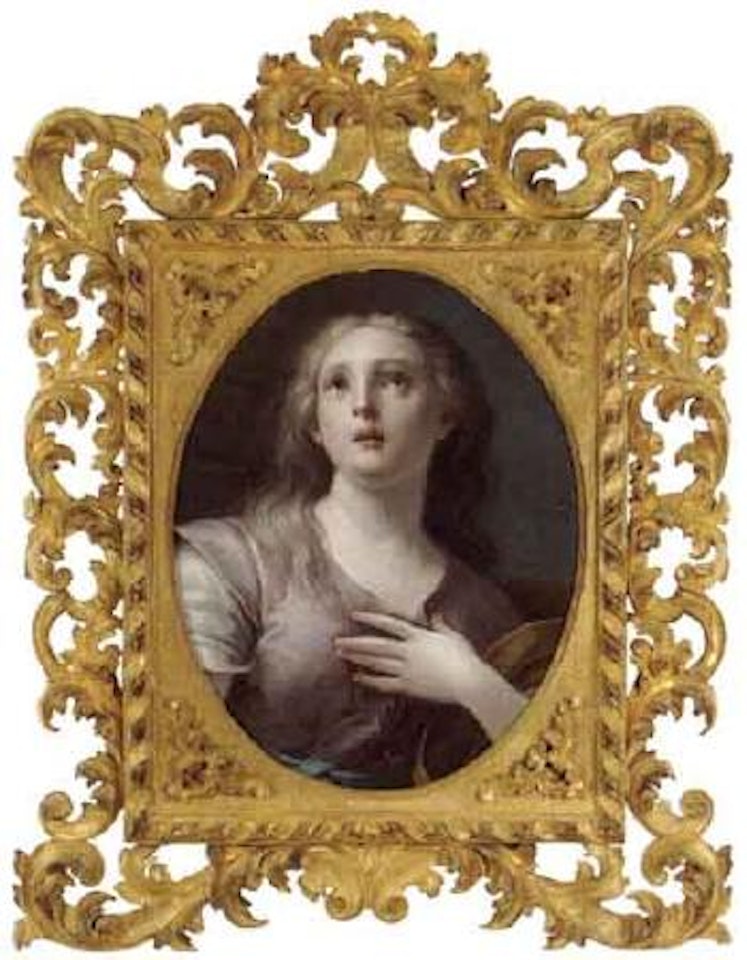Portrait of a lady as Mary Magdalene by Giovan Gioseffo Dal Sole