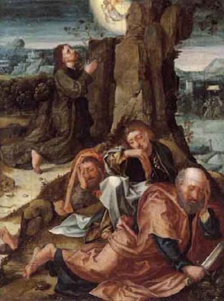 Christ on Mount of Olives by Joachim Patenier