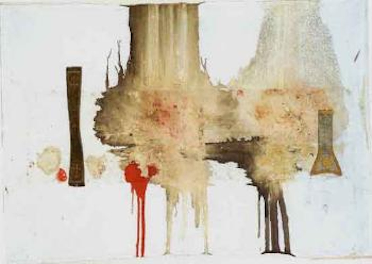 Composition by Hermann Nitsch