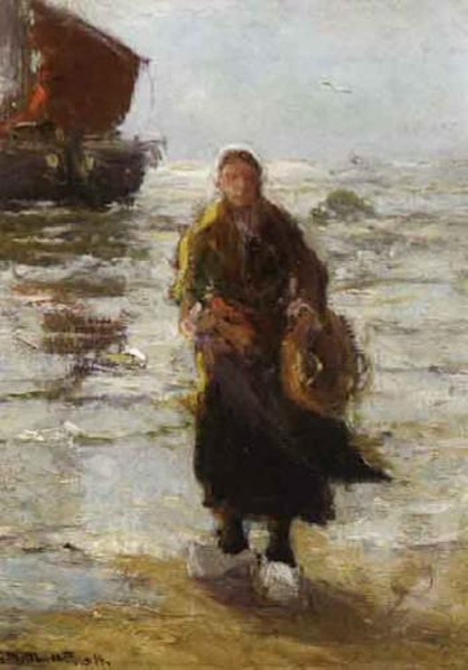 Returning home by Gerhard Arij Ludwig Morgenstjerne Munthe