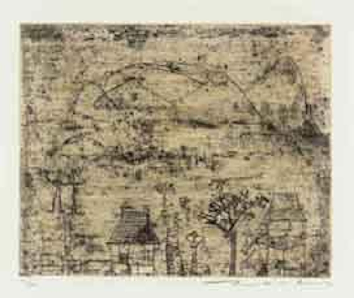Little houses by Zao Wou-Ki
