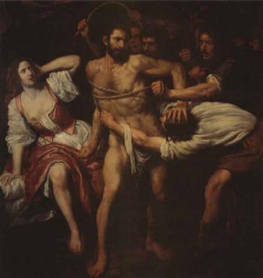 Capture of Sanson by Domenico Fiasella