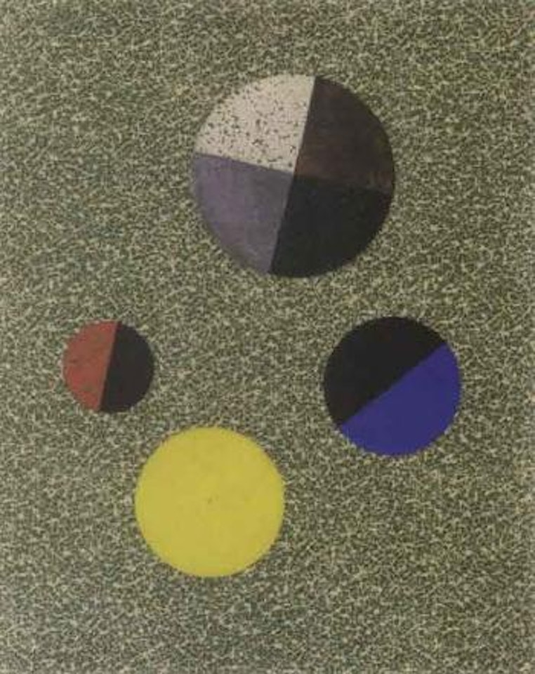 Four circles by Ben Nicholson, O.M.