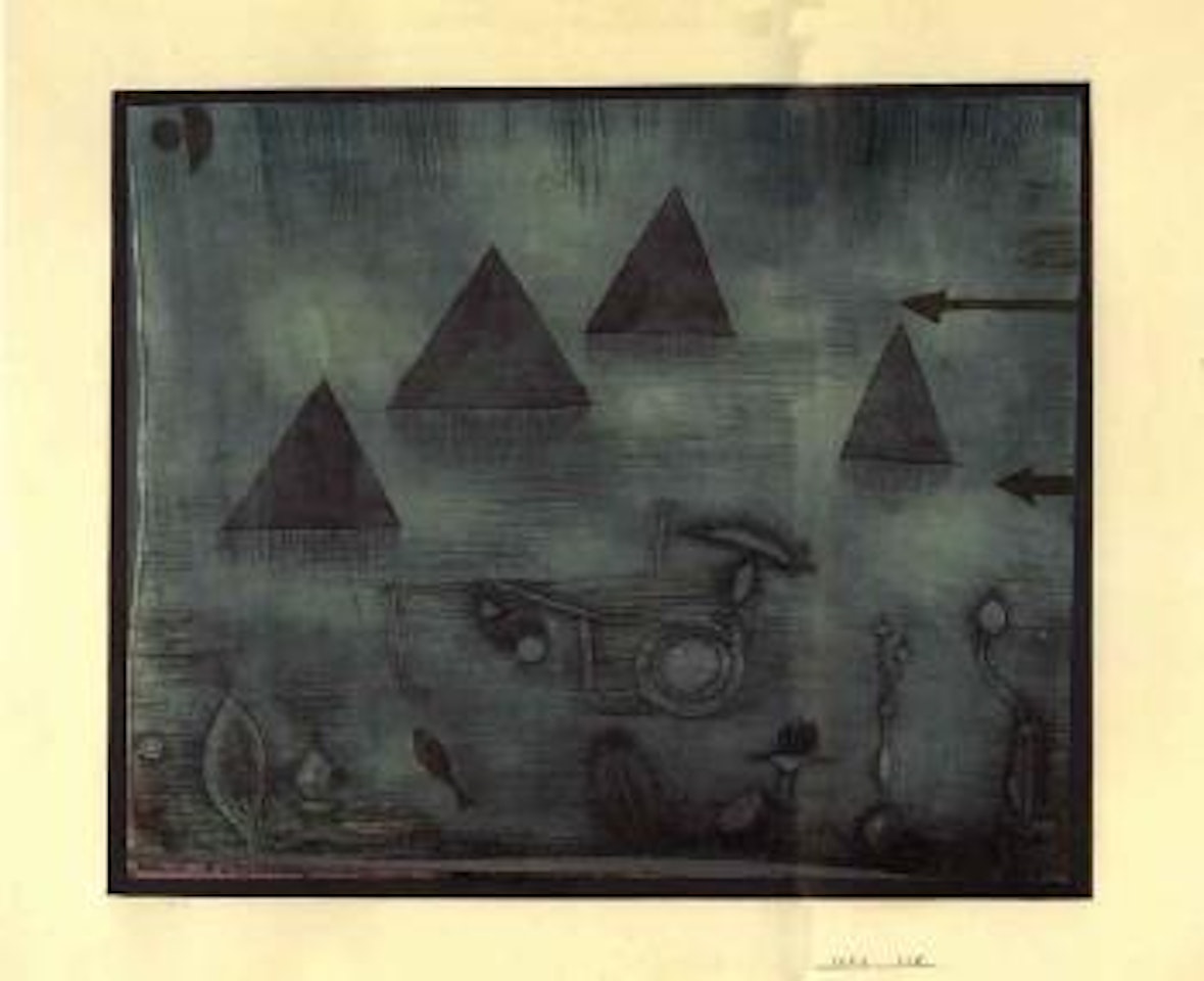 Water pyramids by Paul Klee