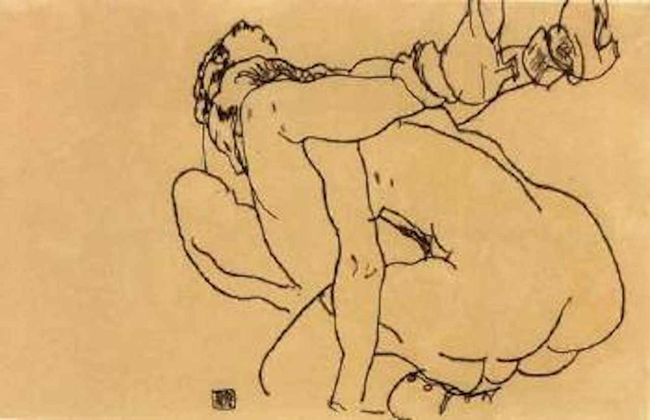 Embrace by Egon Schiele