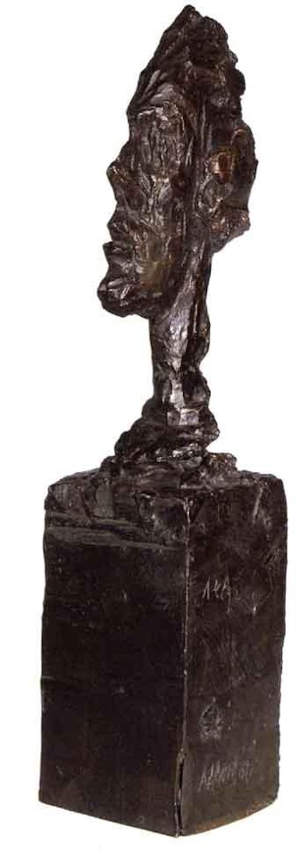 Tete de Diego sur socle by Alberto Giacometti
