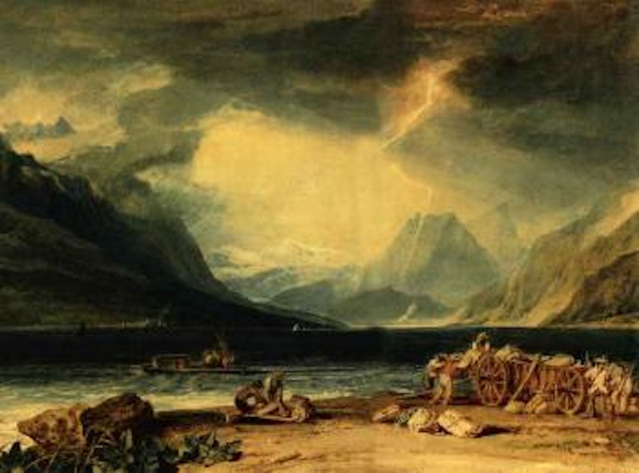 Lake Thun in Switzerland by Joseph Mallord William Turner