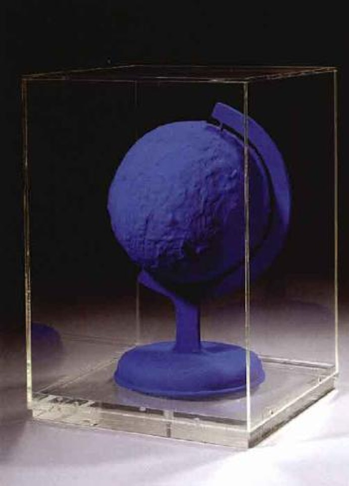 La terre bleue by Yves Klein