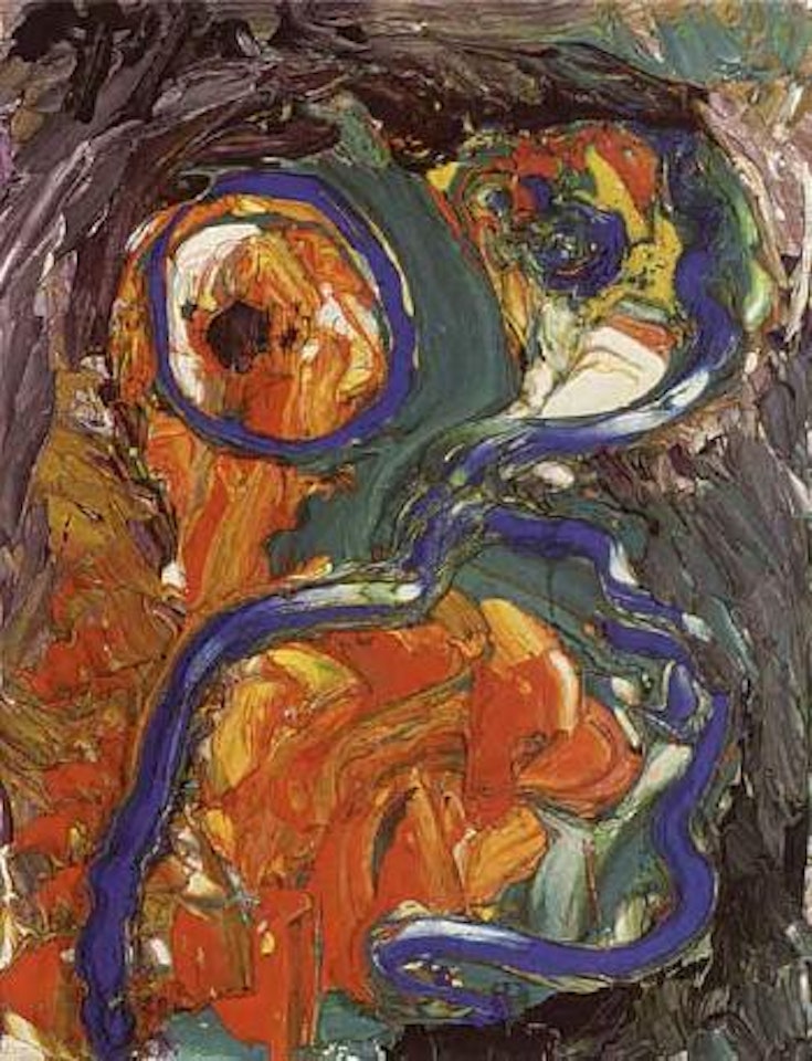 Vogelkop - Bird's head by Karel Appel