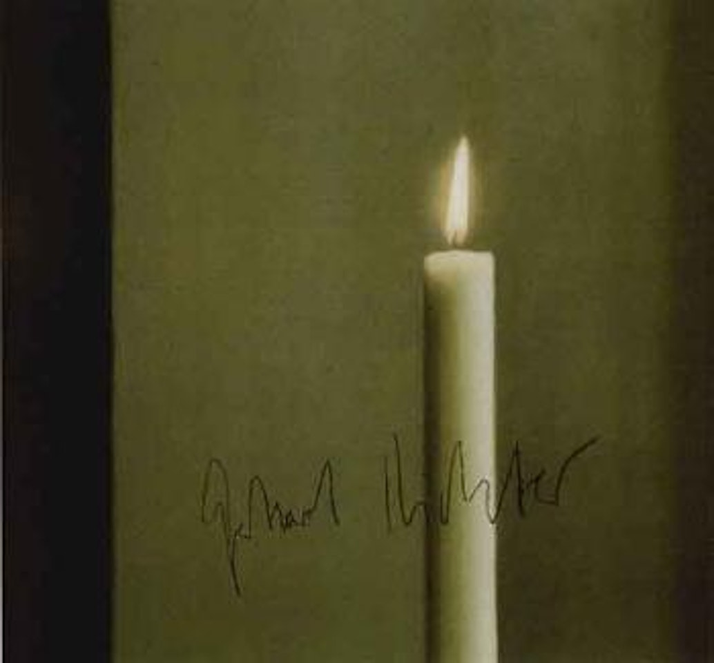 Kertze, Brutin 54 - Candle by Gerhard Richter