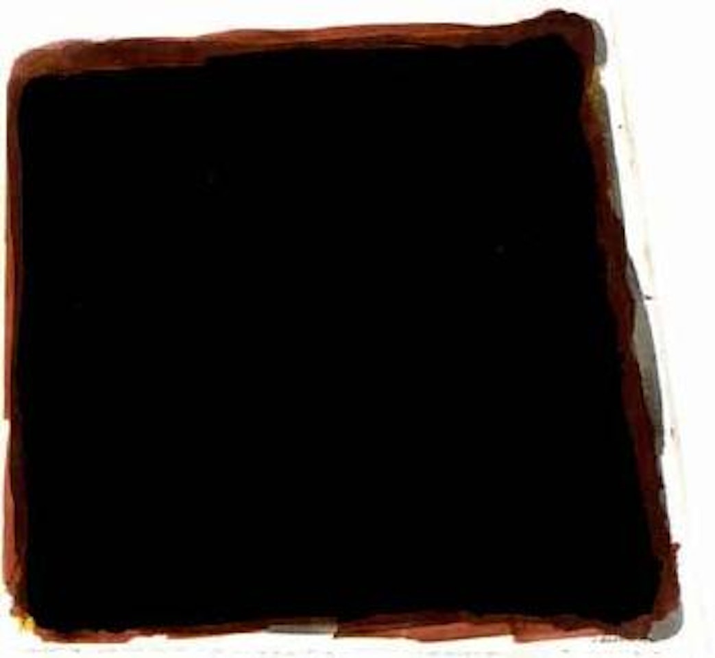 Untitled, black composition by Sol LeWitt