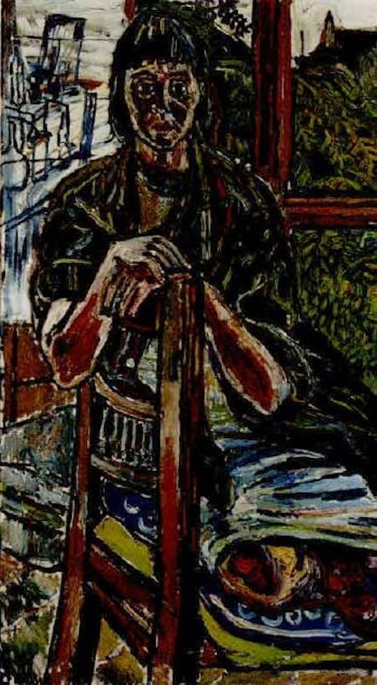 Miss Gloria Bishop by John Bratby