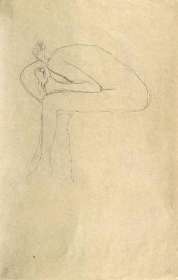Sorrowful by Gustav Klimt