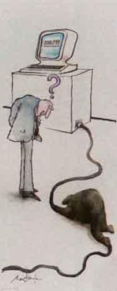 Computer bug by Ronald Searle