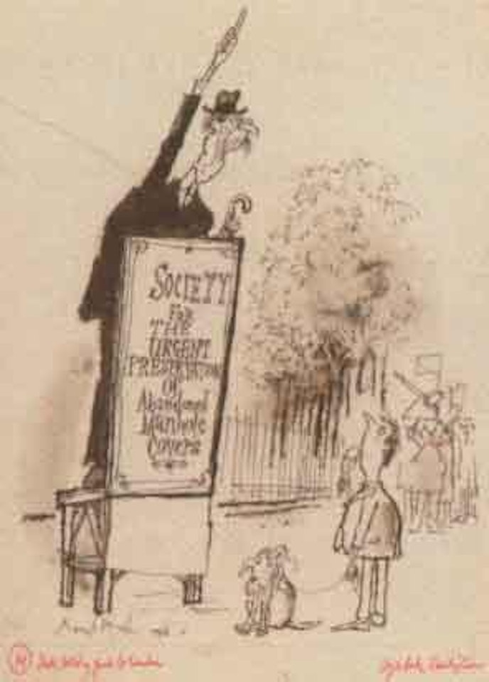 Hyde Park, Speaker's Corner by Ronald Searle