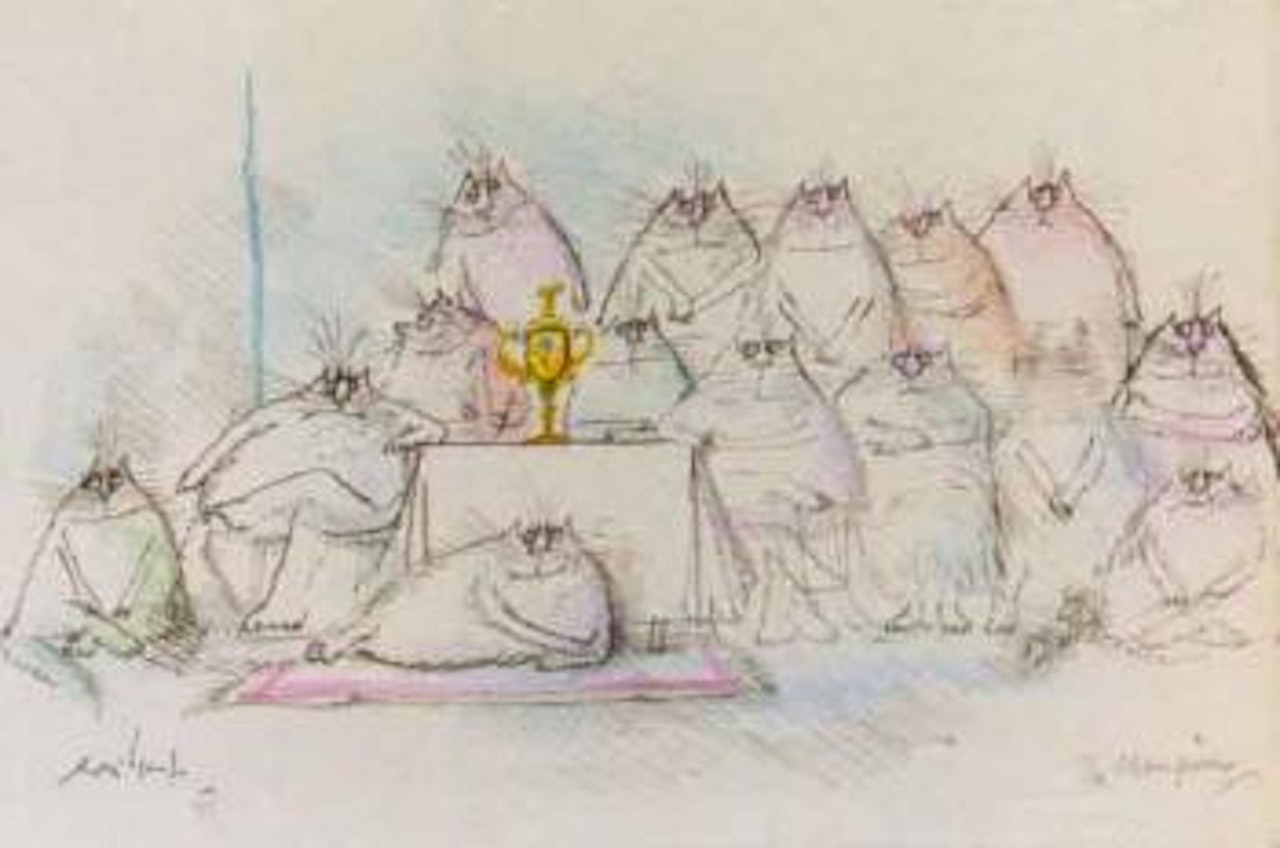 The champions by Ronald Searle