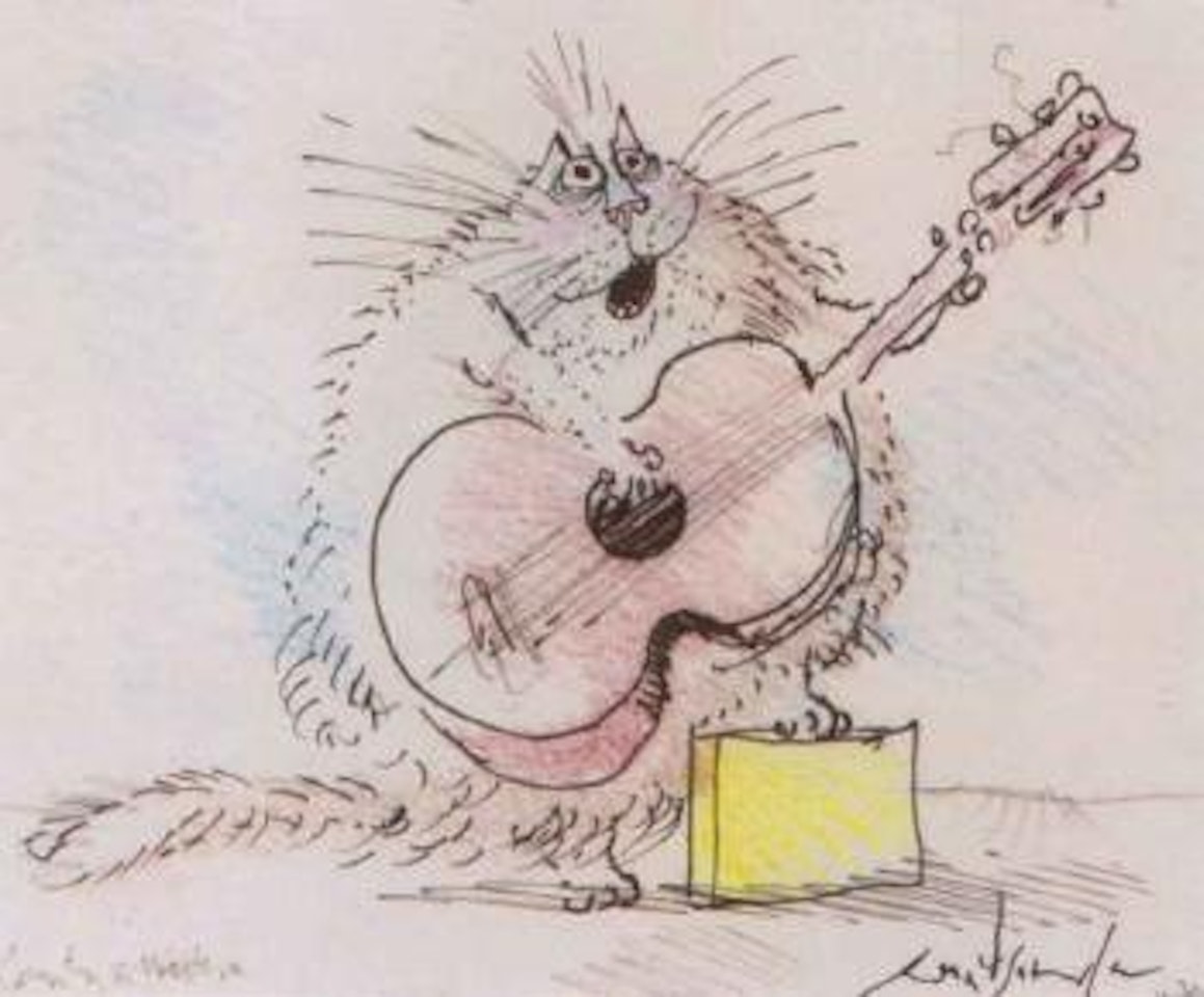 Country and western by Ronald Searle