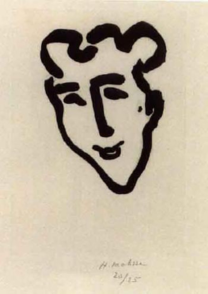 Masque aigu by Henri Matisse