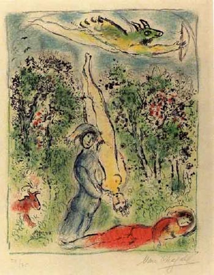 In the Land of the Gods by Marc Chagall