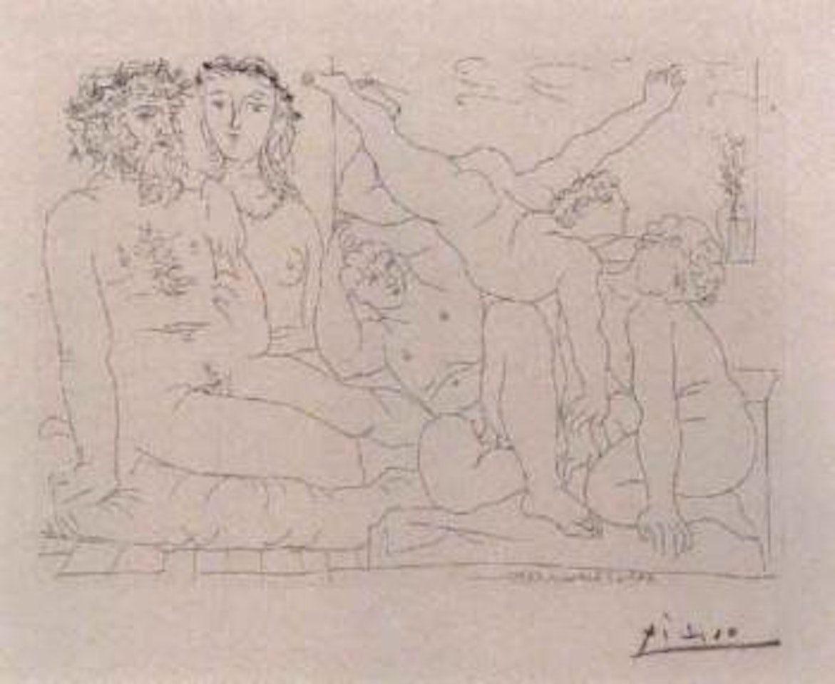 Famille de Saltimbanques by Pablo Picasso