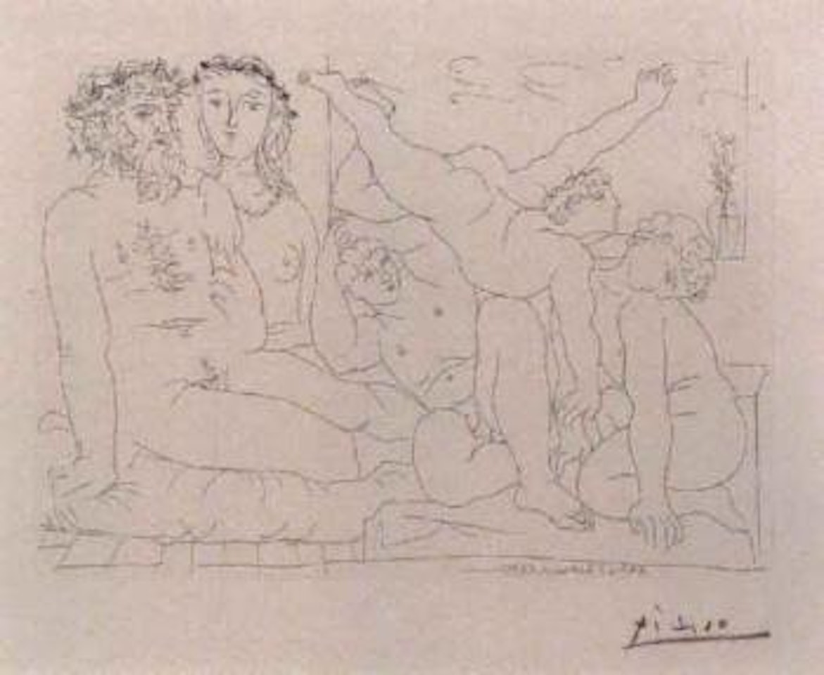 Famille de Saltimbanques by Pablo Picasso