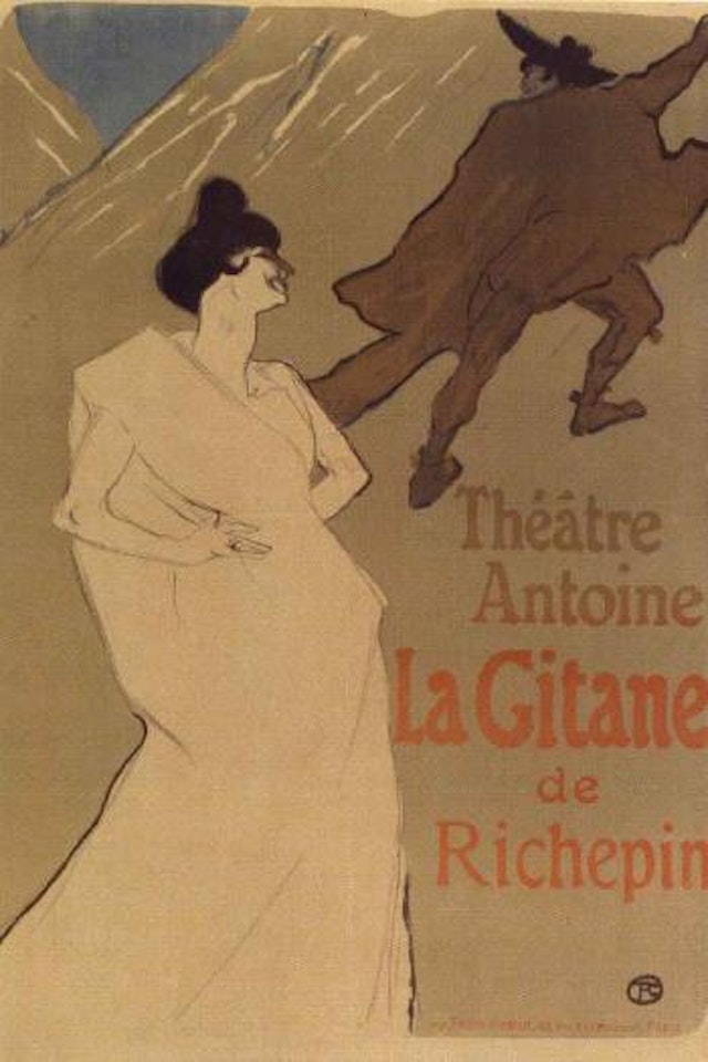 La gitane by Henri de Toulouse-Lautrec