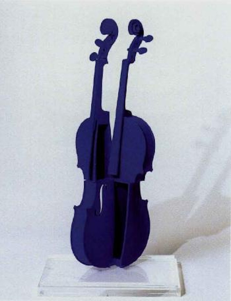Hommage a Yves Klein by Arman