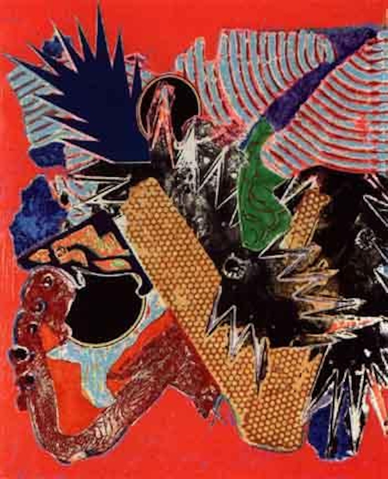 Ganji dareh by Frank Stella