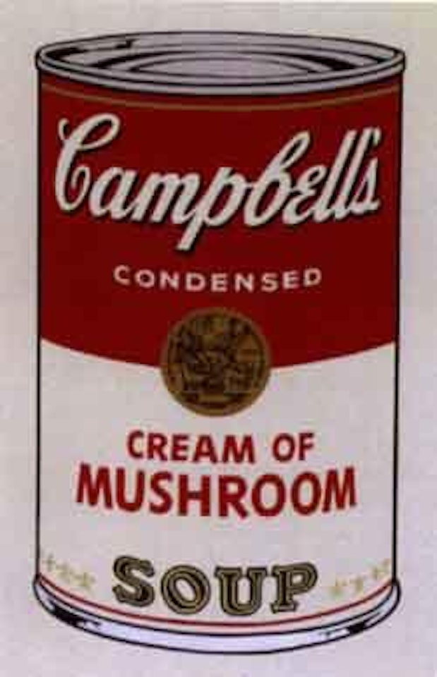 Cream of Mushroom by Andy Warhol